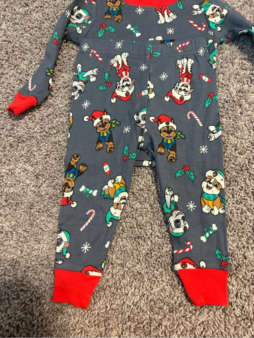 Paw Patrol Christmas Pjs // 18m